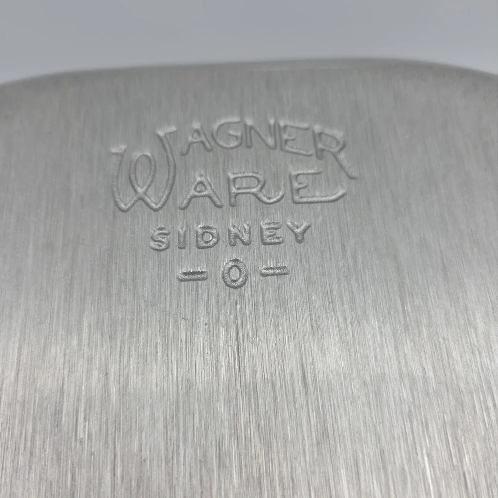 VTG Wagner Ware Magnalite Sidney-O 8 Qt Oval Roaster 4265-P, with Trivet Clean!